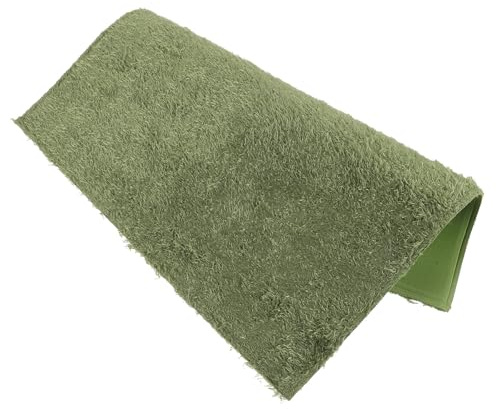 GATHINESS Tappeto Colore Verde Chiaro in Spugna per Terrario Rettili Substrato per Rettili Facile da Pulire e Riduzione degli Odori, per Tartarughe e Anfibi