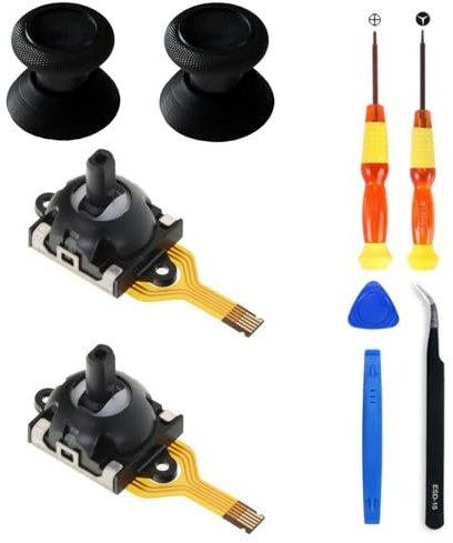 Hzxkqmil Joysticks Analógicos + Agarre del Palo para ASUS ROG Ally Handheld