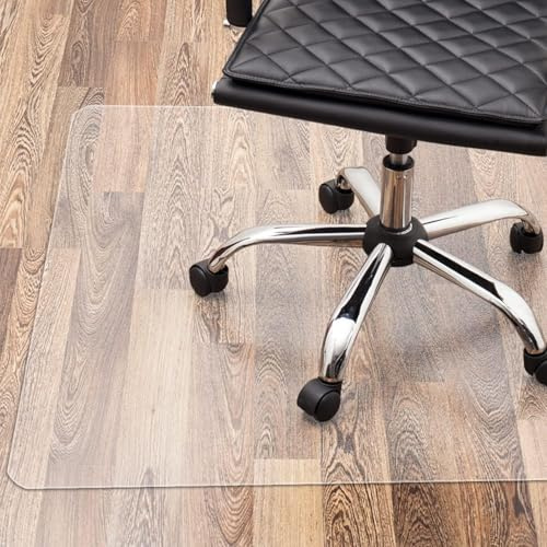 Floordirekt PRO - Tappetino protettivo trasparente in policarbonato per pavimenti duri, con certificazione TÜV, disponibile in 15 misure 120 cm x 200 cm altamente trasparente (trasmissione luce > 90%)