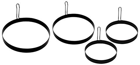 Cuisinart CGR-400, storlek: 10,2 cm, 15,2 cm och 20,3 cm, Ultimate grillringsset, 4 delar