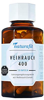 naturafit Weihrauch 400 Kapseln, 120 St. Kapseln