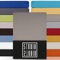 STUDIO Premium Spannbettlaken 120x200cm, 120x220cm, 130x200cm & 130x220cm – Jersey-Spannbetttuch aus 97 % Baumwolle & 3 % Elastan – Taupe – Öko-Tex Zertifiziert, bügelfrei – für Matratzen 15–35cm
