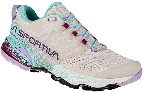 LA SPORTIVA Akasha II Damen Laufschuhe Elfenbein Gr. 39,5
