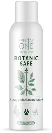 SPECIAL ONE - BOTANIC SAFE Spray Naturale Anti-Insetti per Cani, Cavalli e Piccoli Animali - Protezione con Oli Essenziali - Lenitivo, Rinfrescante, Sicuro per Cute e Mantello - 150 ml
