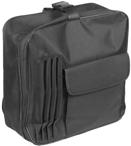 Snare Drum Backpack Oxford Cloth Carry Bag for Outdoor Use | Black, Hand-carry Option, Protective Storage, Practical Instrument Transport