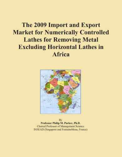 The 2009 Import and Export Market for Numerically Controlled Lathes for Removing Metal Excluding Horizontal Lathes in Africa