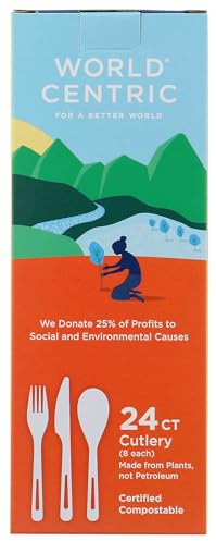 World Centric Utensil Corn Starch ASRTD
