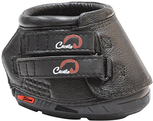 Cavallo Horse & Rider Simple Slim Sole Hoof Boot, Size 3