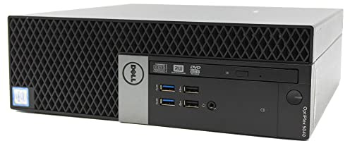 Ordenador de sobremesa DELL Optiplex 5040 SFF Core i5 3.20Ghz - Windows 11 Pro | 8 GB RAM SSD M.2 240 GB | HDMI DP USB3.0 DVD-RW PC Fijo Empresarial Trabajo Casa Oficina (Reacondicionado)