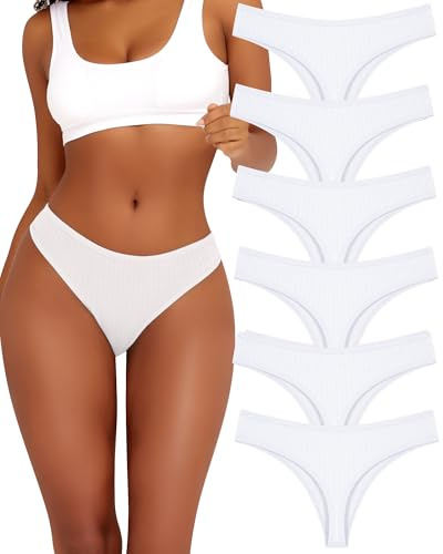 ALL OF ME 6 Pack Cotone Stringa Perizoma Donne Mutande Intimo Sexy Lingerie Slip Scivola Thongs Multipack S-XL,C-6,M