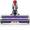 Italdos Motorisierte Staubsaugerbürste kompatibel für Dyson V7 V8 V10 V11 V15, Weiche Rolle für Parkett, Fliesen und Licht für dunkle Ecken