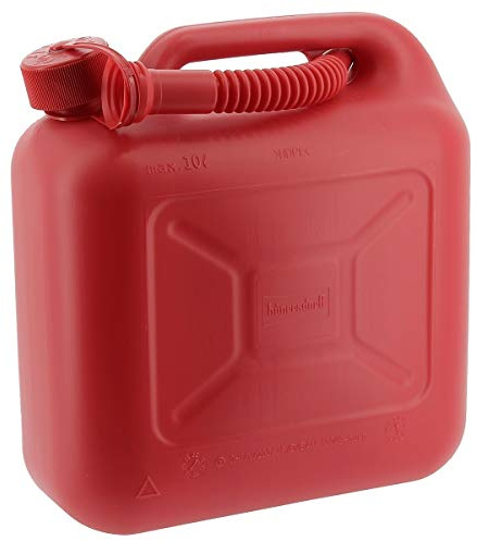 GT Garden Kraftstoff-Kanister STANDARD 10L, rot, HD-PE