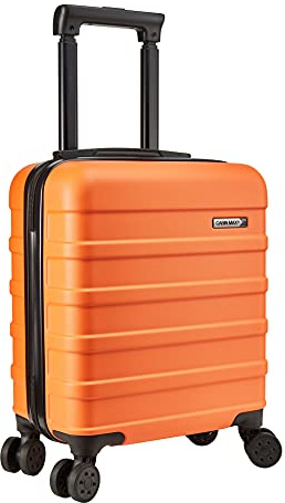 Cabin Max Anode 30L Handgepäck Koffer – leicht, Hartschale, 4 Räder, 45 x 36 x 20 cm 45x36x20cm Leichtes Handgepäck geeignet für Easyjet unter dem Sitz (Orange)