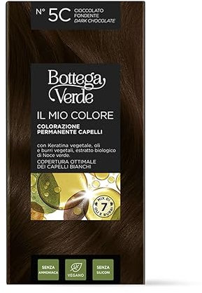 Bottega Verde - IL MIO COLORE - Colorazione permanente capelli - CIOCCOLATO FONDENTE N. 5C