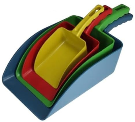Pala de mano detectable, para especias, harina, pala de pesaje, pala de cocina, detectable (2300 g, verde)