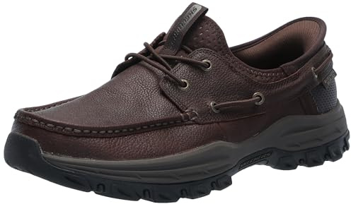 Skechers Men's Knowlson-Shore Thing Hands Free Slip-in Moccasin, Desert, 11 UK