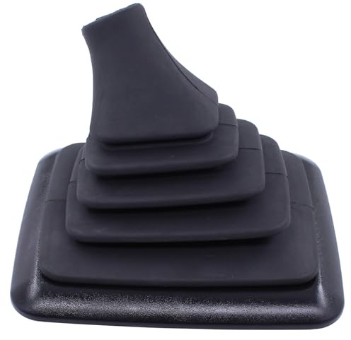 MOTOKU 6-Speed Manual Transmission Gear Shift Lever Rubber Boot for F250 F350 F450 F550 Super Duty 1999-2009 Shifter Knob Boot