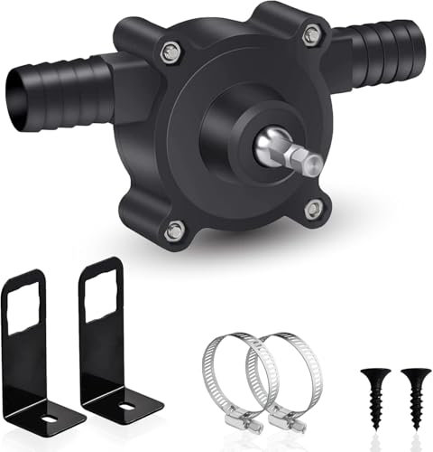 Pompe de forage, pompe de forage électrique portable, pompe à eau à batterie, pompe à eau pour perceuse, mini pompe électrique pour perceuse, pour la maison, le jardin et l'extérieur