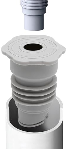 Lämplig för avloppsrör med 35–40 mm innerdiameter 1 st smord PVC-tvättmaskinsslang anti-lukt anti-lukt anti-insekter och råttor anti-spill