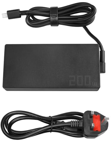 200W 20V 10A Charger Power Supply compatible with Asus ROG Zephyrus G16 GU605M GA605W TUF Gaming A14 FA401U FA401W ProArt PZ13 HT5306 PX13 HN7306 P16 H7606 Charger