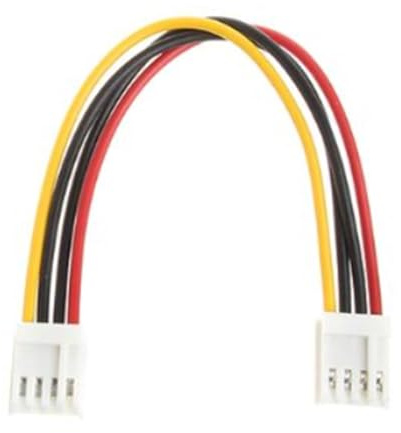 4Pin Female Floppy Drive Power Cable 15CM High Flexibility Copper For 12V Transfer & Internal PC Wiring Industrial Motherboards Floppys Power Cable