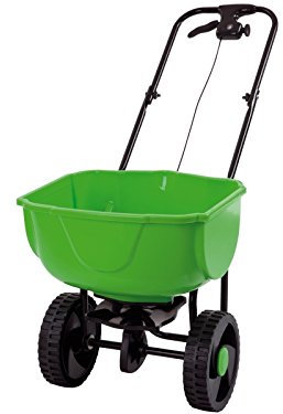 HaWe Streuwagen 27 L, Kunststoff, grün/schwarz, 105 x 75 x 46 cm