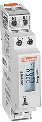 CONTATORE ENERGIA DIG.40A MONOFASE 1OUT DMED100T1
