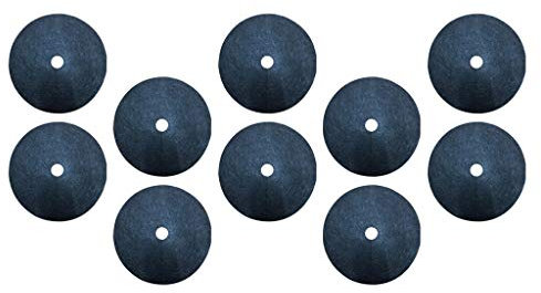 F Fityle 10pcs Tapis de Ronde Tissu Non, 50cm