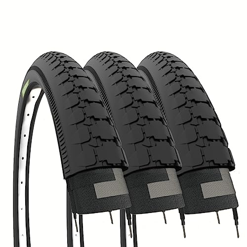 3 överdrag 26 x 2 x 1 3/4 (54-571) svarta cykelvagnar