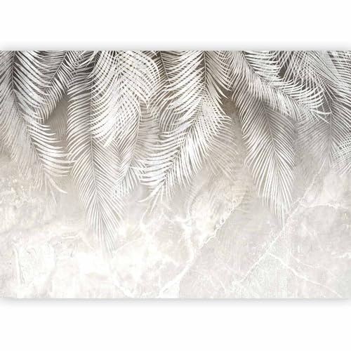 murando Carta da parati foglie tropicali 450x315 cm Fotomurali in TNT Murale alla moda Decorazione da Muro XXL Poster Gigante Design Cameretta Carta per pareti Camera da Letto Natura c-C-10089-a-a