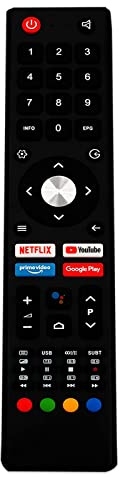 VINABTY Télécommande Vocale Remplacée Convient pour ChiQ Android TV U43H7S U43H7SX U50G7U U55H7SX U58H7SX U65H7A U50H7A U55H7S U58H7S