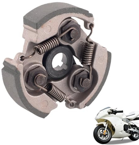 ATV Centrifugalkoppling,49CC Minimotor, Motoriserad cykelkoppling, kraftfull liten sko i aluminium för motor, Vattentät 3-centrifugalkopplingsbyte Passar 47CC 49CC Mini Motor Dirt Bike ATV