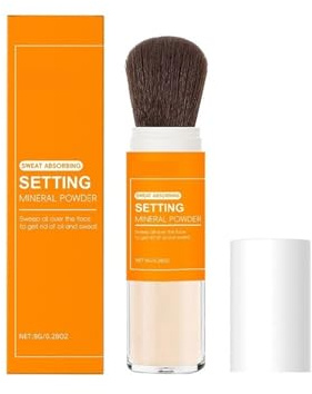 Polvos Sueltos Fijadores De Niebla Suave, Maquillaje Duradero Sin Necesidad De Desmaquillar, Fórmula Portátil De Aceite Mineral De 8 G Que Absorbe El Exceso De Grasa(2 boxes)