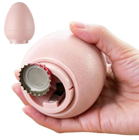 Flasköppnare, 3,9 Äggformad Push Down Tool Med Magnetisk Lockfångare