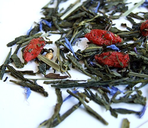 Sencha Goji-Berry Pomegranate Green Tea Blend (50g Taster Pack)