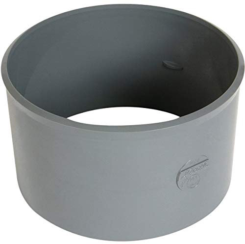 manchon pvc - femelle / femelle - diamètre 200 mm - nicoll m2b