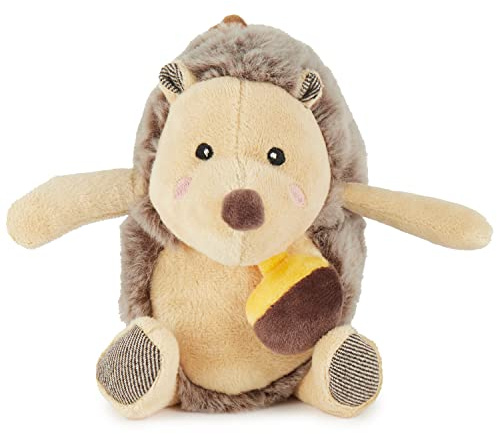 Bieco Musikspieluhr Igel | ca. 20 cm | Baby Spieluhr | Einschlafhilfe Babys | Baby Musik | Spieluhr Baby | Baby Schlaf | Kuscheltiere für Babys | Einschlafhilfe Kinder | Baby Spielzeug ab 0 Monate