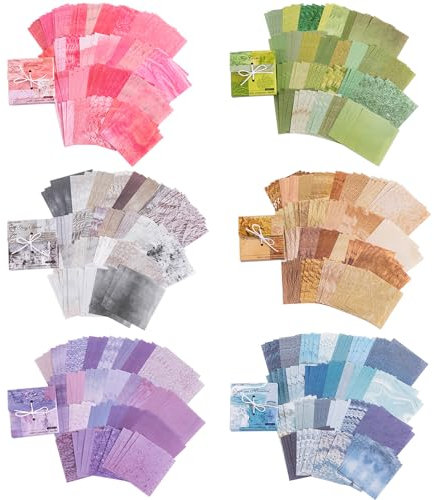 600 Blatt Vintage Scrapbook Papier, MaehSab DIY Journaling Supplies Dekorative Bastelpapier Ästhetische Schreibwaren Scrapbooking Papier für DIY Bullet Journal Junk Supplies