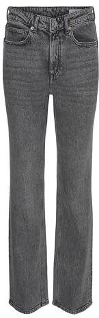 VERO MODA Female Straight-Fit VMTESSA Hohe Taille Gerade geschnitten Jeans