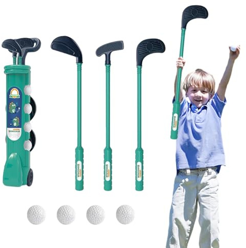 Golfklubbset för barn, golfleksaker för barn, Säker lätt golfslagleksak, Sportprodukter främjar fysisk och mental utveckling för småbarnsleksaker för inomhusbruk