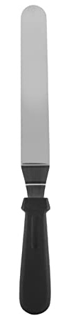 RASTKY 3 Unids/set Cuchillo de Pastel de Acero Inoxidable para Decoración Espátula Herramienta Profesional Cocina para Hacer Pasteles