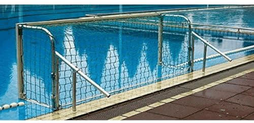 Netsportique Filets pour But de Water-Polo 4mm - Blanc (la Paire)