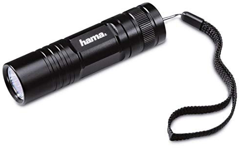 Hama 00136232 Taschenlampe, 3 W, Schwarz, 00105390