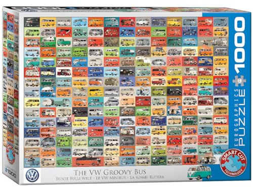 Eurographics 1000 Teile - Bunte Bulli Welt