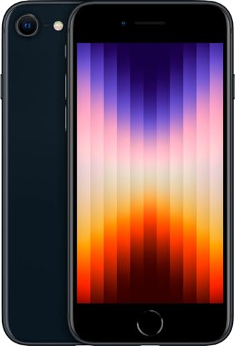 Apple iPhone SE (3.ª Gen), 64GB, Medianoche (Reacondicionado)