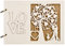 Joyan Libro degli Ospiti in Legno, Libro Ospiti Matrimonio Nozze Libro degli Ospiti Agenda, di Nozze in Legno Mr & Mrs Libro degli Ospiti di Nozze Artigianato Innovativo Album con Slot per Foto (B)