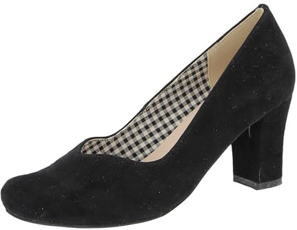 Hirschkogel Women's Costume Court Shoes, black, 10 Women