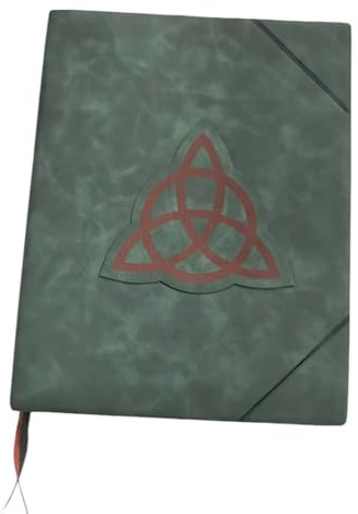 Glayent Shadows Book Journal relaterad till grönt omslag dagbok och linjerad 350 sidor stavningsposter trollbok anteckning retro gåva