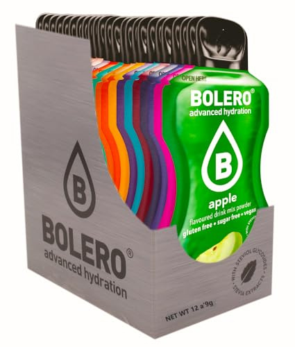 Bolero Mixed Pack Powder Sachet, 9 g, Natural, 12-Count