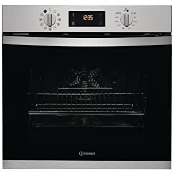 Indesit turn&Go IFW 3841 P IX UK Oven 71L - Stainless Steel Silver